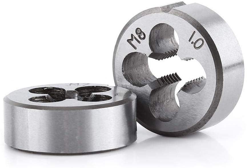 Juego de llaves de troquel Juego de matrices de Tornillo métrico y Herramienta de roscado esencial para uso en talleres, talleres y mecánicos