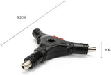 YYB-Tools Multifuncional Cable coaxial Booster Herramienta de Mano mecánica Pelador de Alambre Cuatro en uno Herramientas manuales