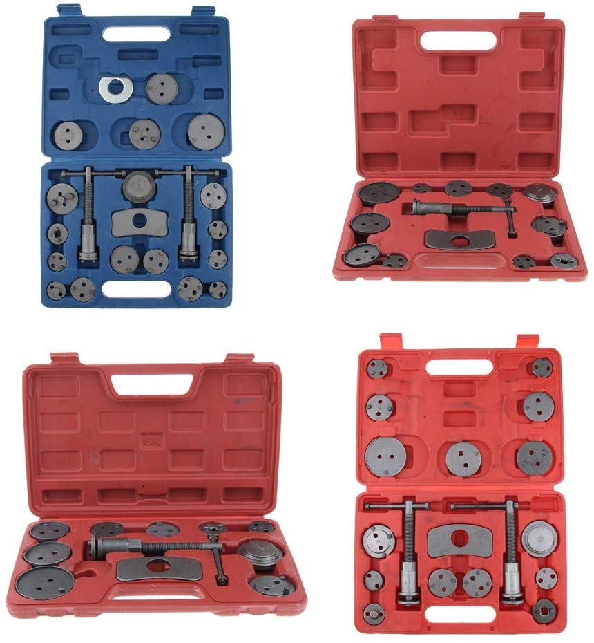 B Blesiya 12 Unids/Set Freno De Disco Pinza De Freno Pistón Del Coche Auto Viento Herramienta De Mano Trasera Set Kit Profesional Herramienta Mecánica