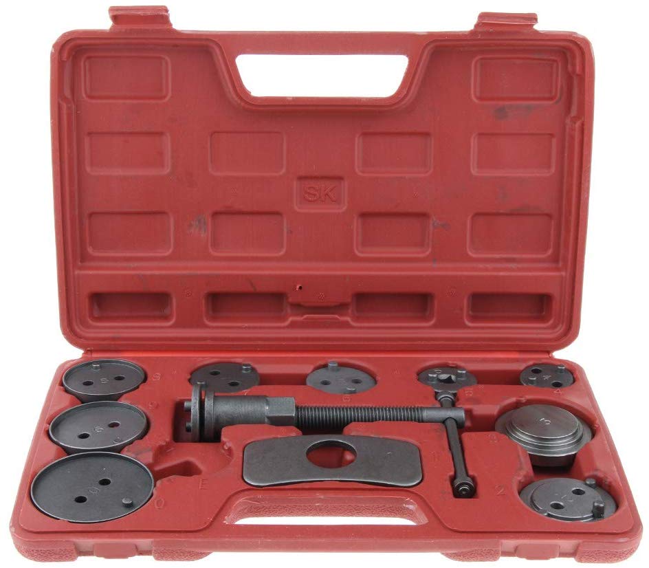B Blesiya 12 Unids/Set Freno De Disco Pinza De Freno Pistón Del Coche Auto Viento Herramienta De Mano Trasera Set Kit Profesional Herramienta Mecánica