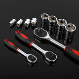 LXDTOOL Juego De Herramientas De Reparación De Automóviles Juego De Dados De Llave De Trinquete Reparación Mecánica 121 Juego De Herramientas De Reparación De Automóviles