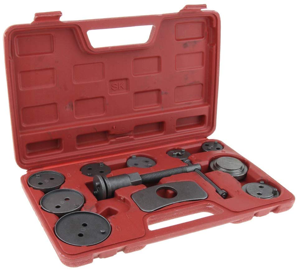 B Blesiya 12 Unids/Set Freno De Disco Pinza De Freno Pistón Del Coche Auto Viento Herramienta De Mano Trasera Set Kit Profesional Herramienta Mecánica