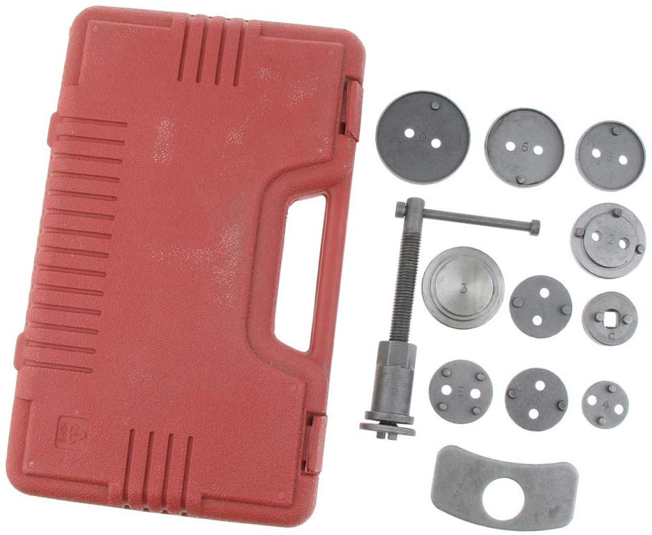 B Blesiya 12 Unids/Set Freno De Disco Pinza De Freno Pistón Del Coche Auto Viento Herramienta De Mano Trasera Set Kit Profesional Herramienta Mecánica