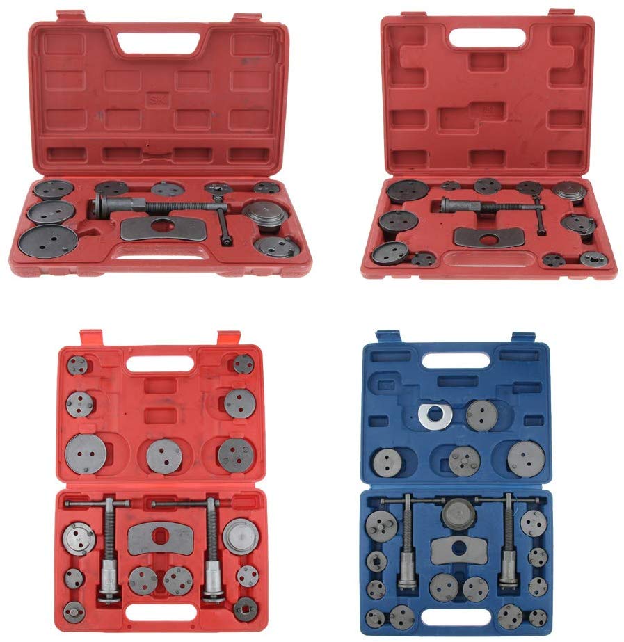 B Blesiya 12 Unids/Set Freno De Disco Pinza De Freno Pistón Del Coche Auto Viento Herramienta De Mano Trasera Set Kit Profesional Herramienta Mecánica