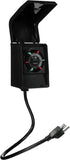 Tork rhb32r interior/exterior 15-Amp plug-in Heavy Duty temporizador mecánico aparato, Negro