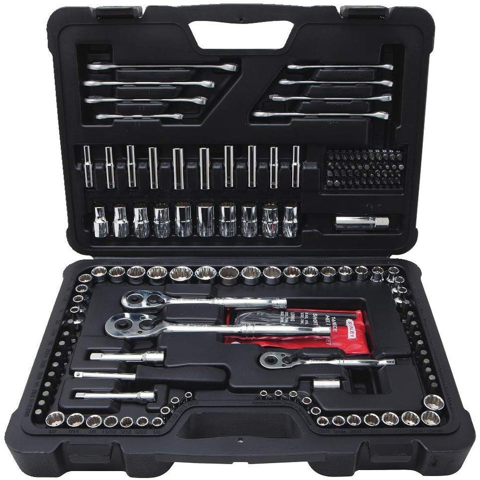 Stanley stmt74857 Herramienta de Mecánica, 173 piezas)