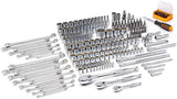 Gearwrench 80972 243 piezas. 12 Pt. Juego de herramientas mecánicas en caja de almacenamiento de 3 cajones