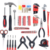 Stalwart Kit de herramientas hogar coche y oficina en funda enrollable 86piece por